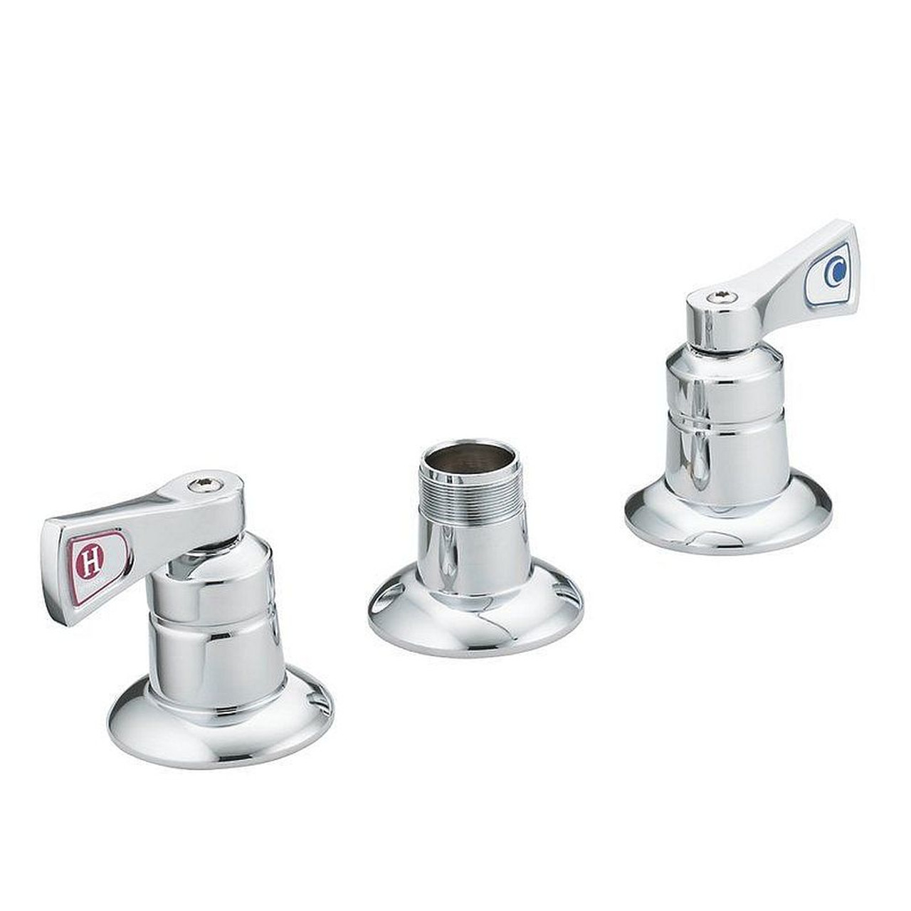 Moen 8226 Double Handle Kitchen Faucet in Chrome