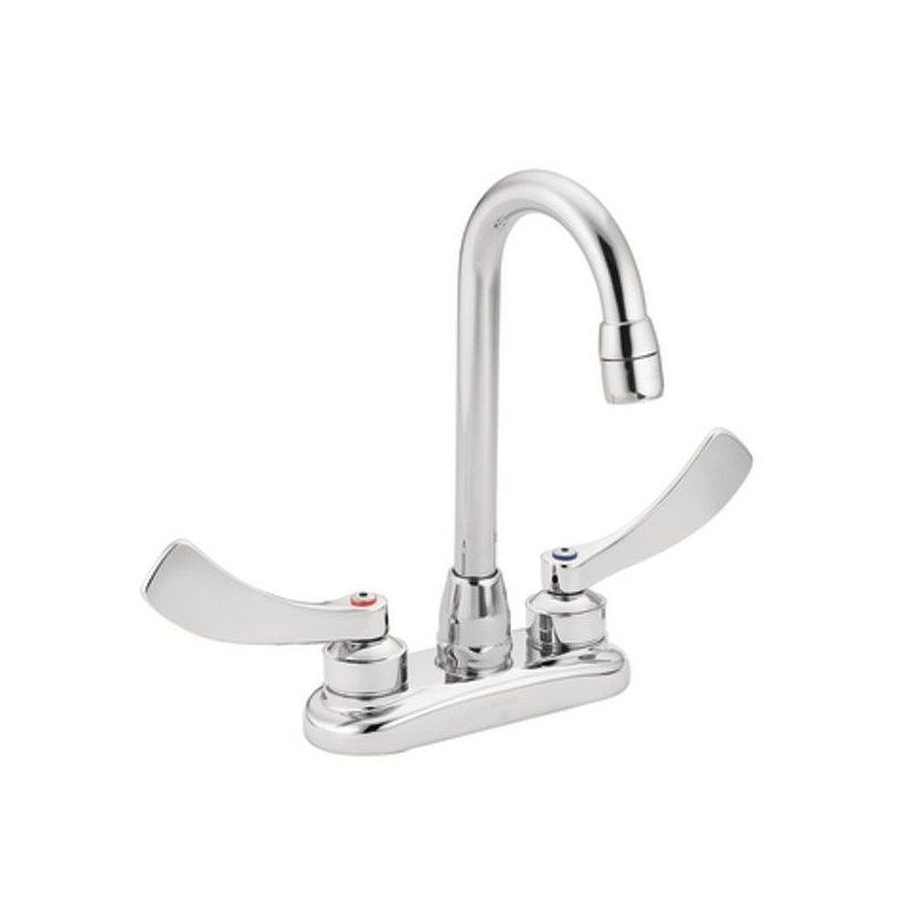 Moen 8278SM Double Handle Centerset Bathroom Faucet in Chrome