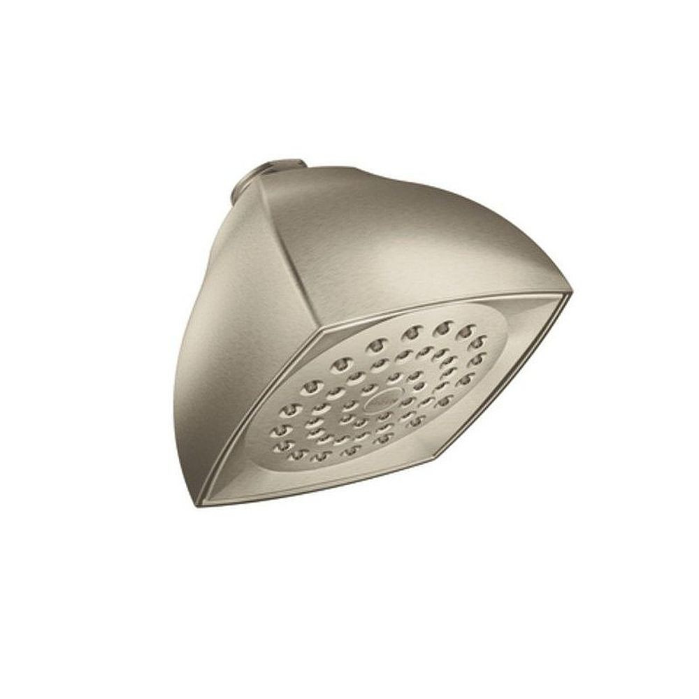 2.5 GPM Single Function Shower Head in Brushed Nickel