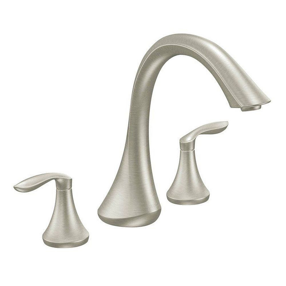 Moen T943BN Deck Mounted Tub Filler in Brushed Nickel