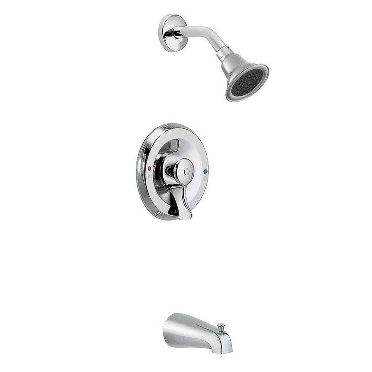Moen 8389EP15 Bath and Shower Faucet with Posi-Temp Pressure Balanced Trim in Chrome
