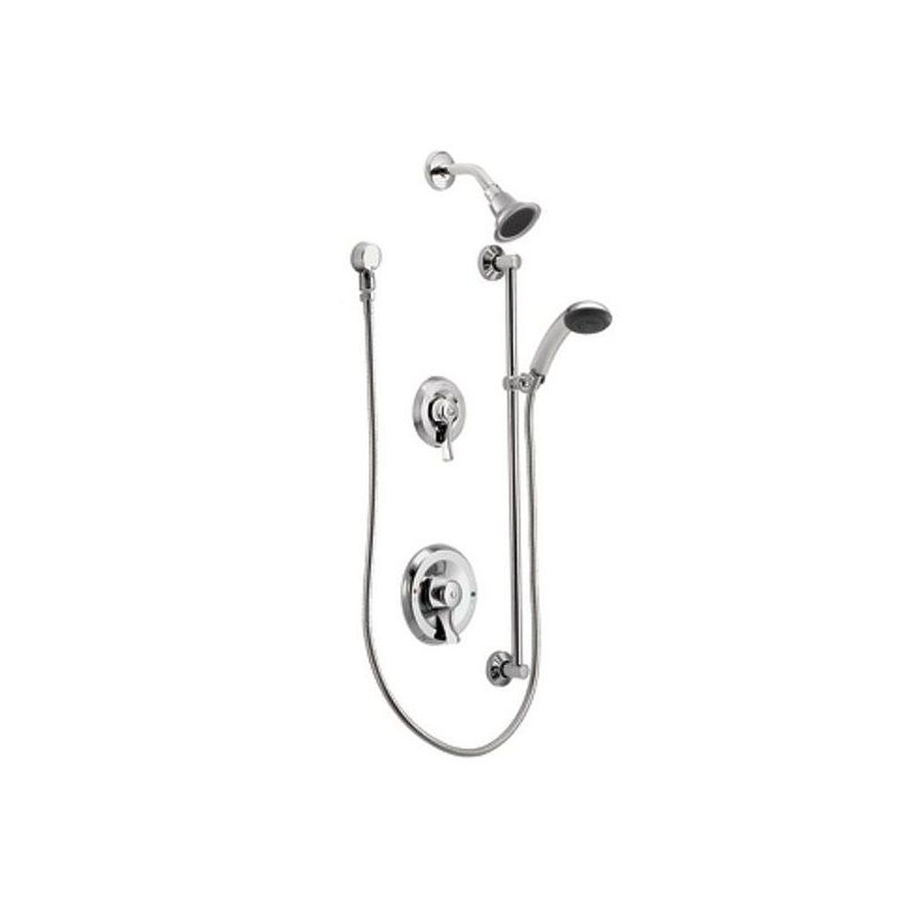 Moen M-DURA Shower System With 2.5 GPM Single-Function Shower Head