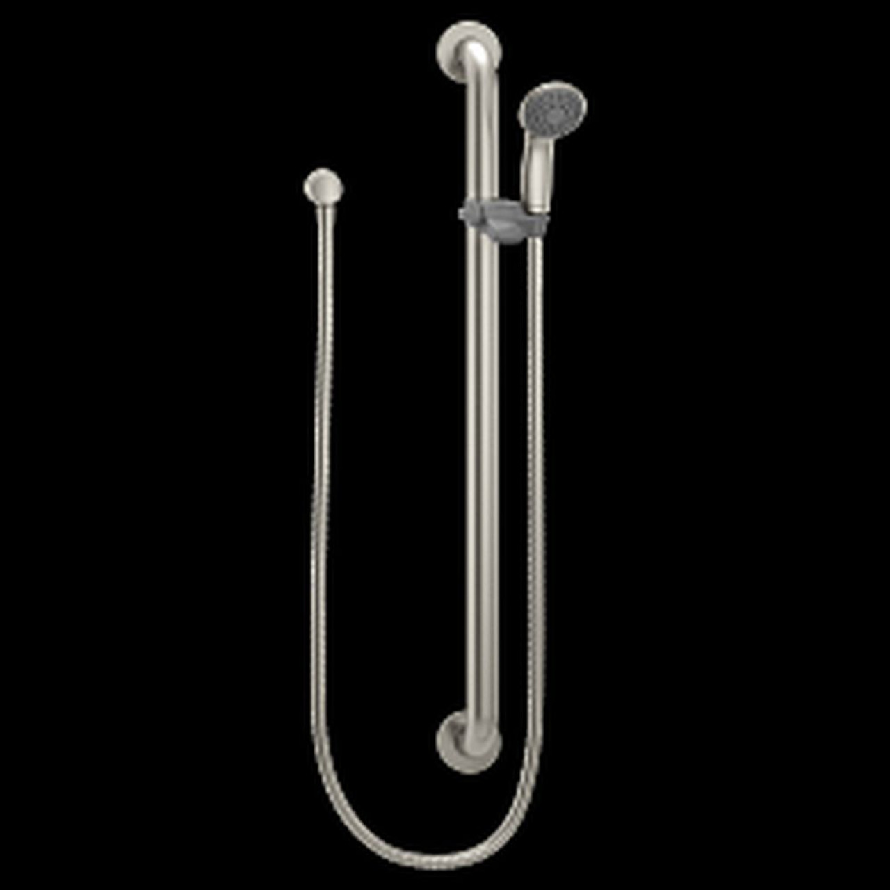 Moen Commercial 52236GBM15CBN Classic Slide Bar/Grab Bar Shower