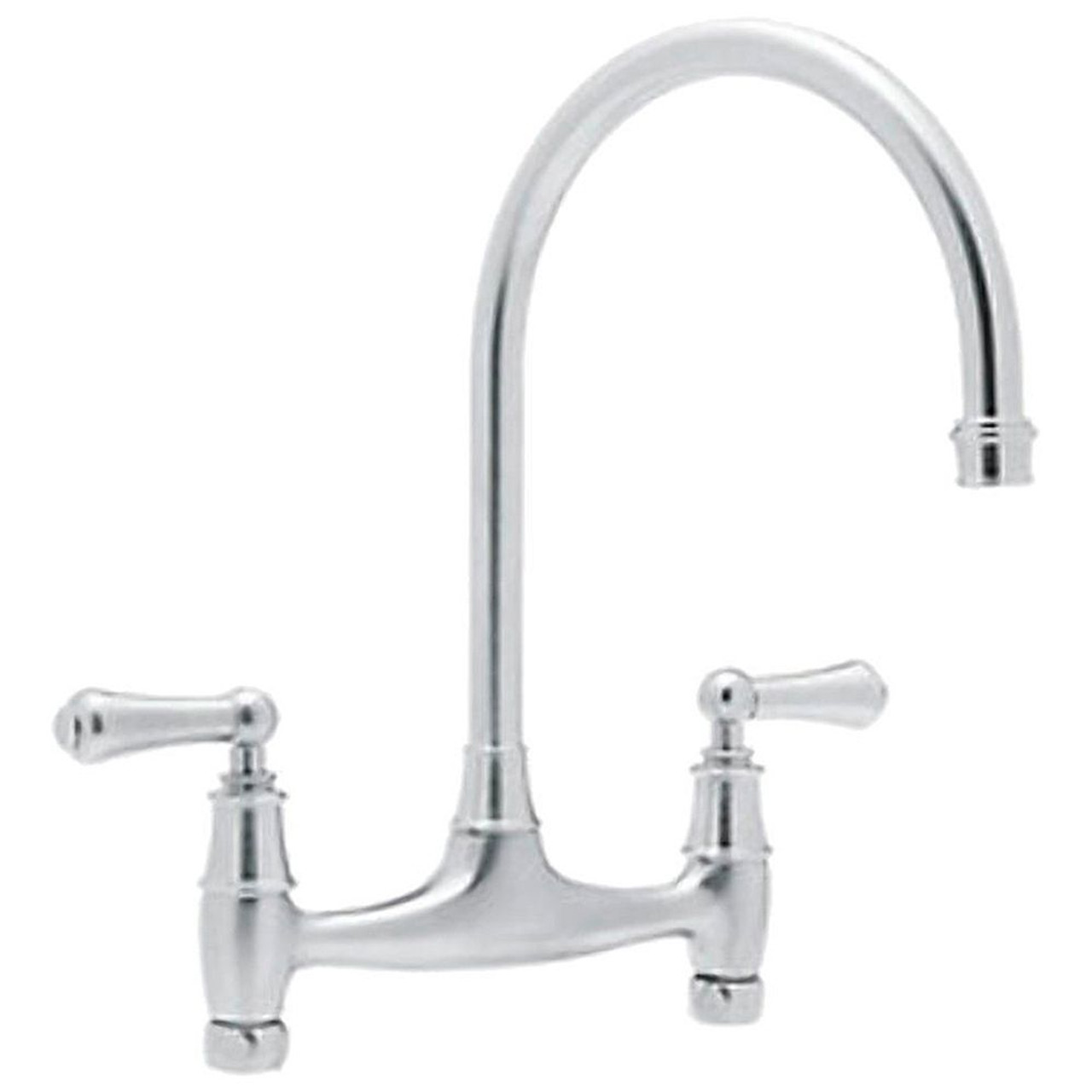 Bridge High-Arc Kitchen Faucet in Polished Chrome