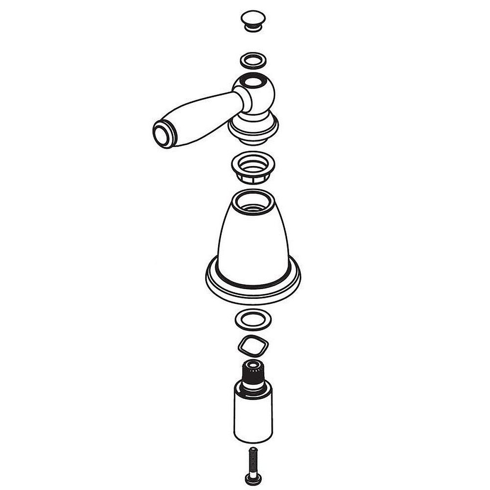 Moen 131101ORB Handle Kit in Oil Rubbed Bronze