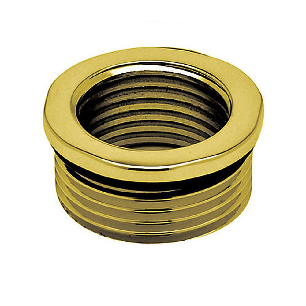 3/4in Male X 1/2in Female Adaptor in English Gold