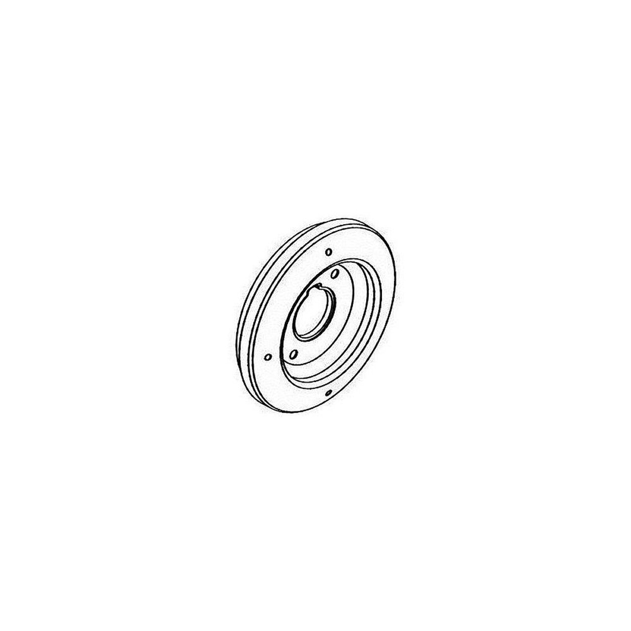 Moen 148480 Replacement Shower Trim Escutcheon in Chrome