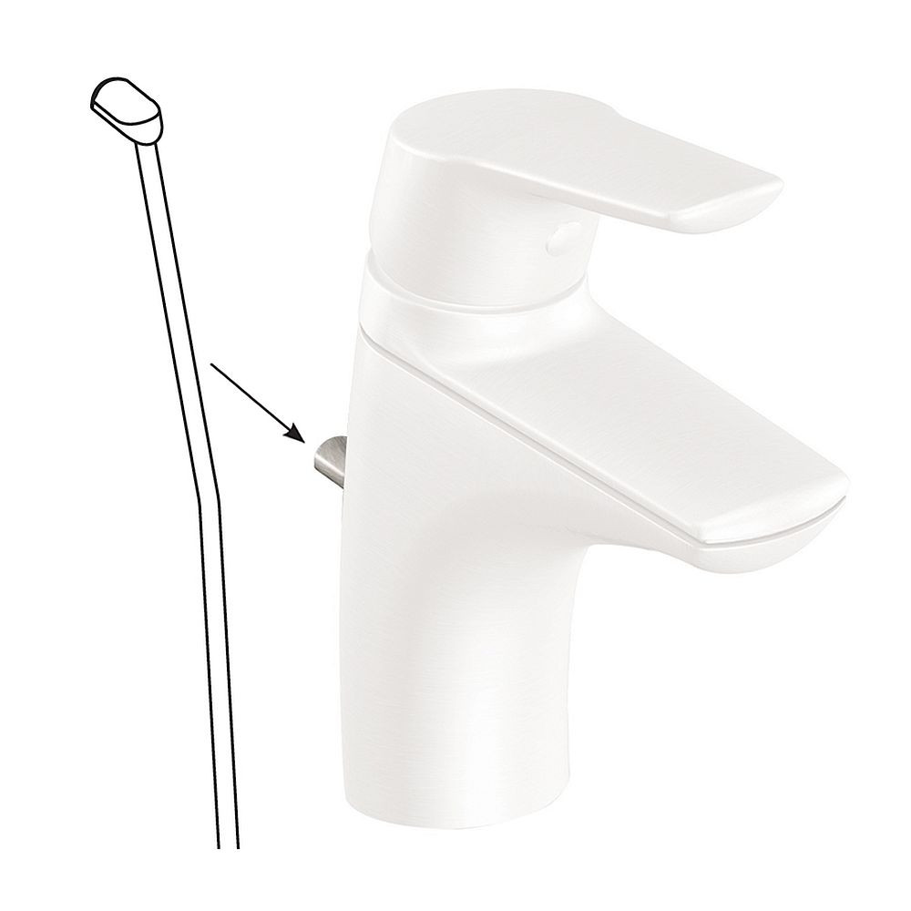Lift Rod for One-Handle Lavatory Faucet in Brushed Nickel