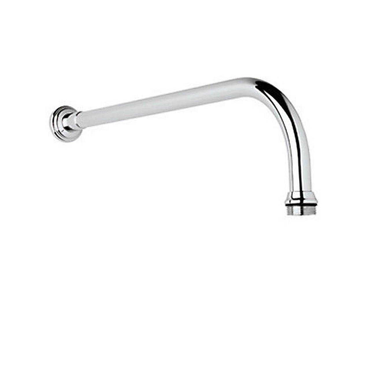 15in Wall Mounted Shower Arm in Polished Chrome 15in Wall Mounted Shower Arm in Polished Chrome