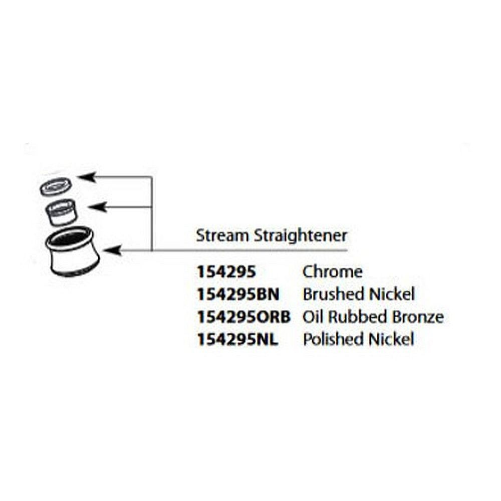 Replacement Stream Straightener in Oil Rubbed Bronze