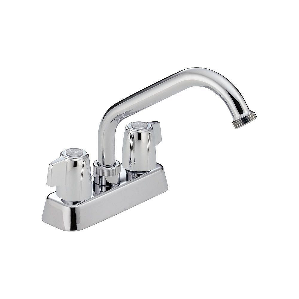 Delta 2131LF Two Handle Laundry Faucet in Polished Chrome