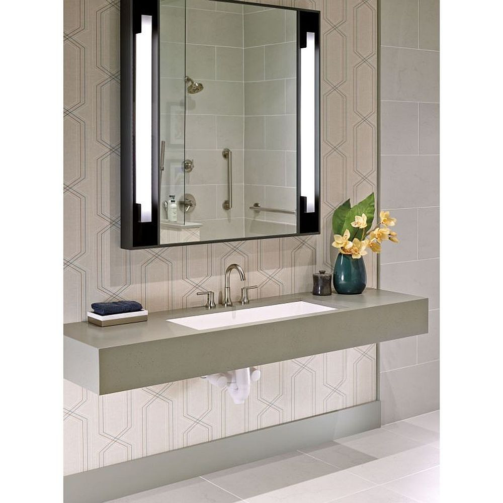 Delta 3559-MPU-DST Two Handle Widespread Lavatory - Metal Pop-Up in Polished Chrome