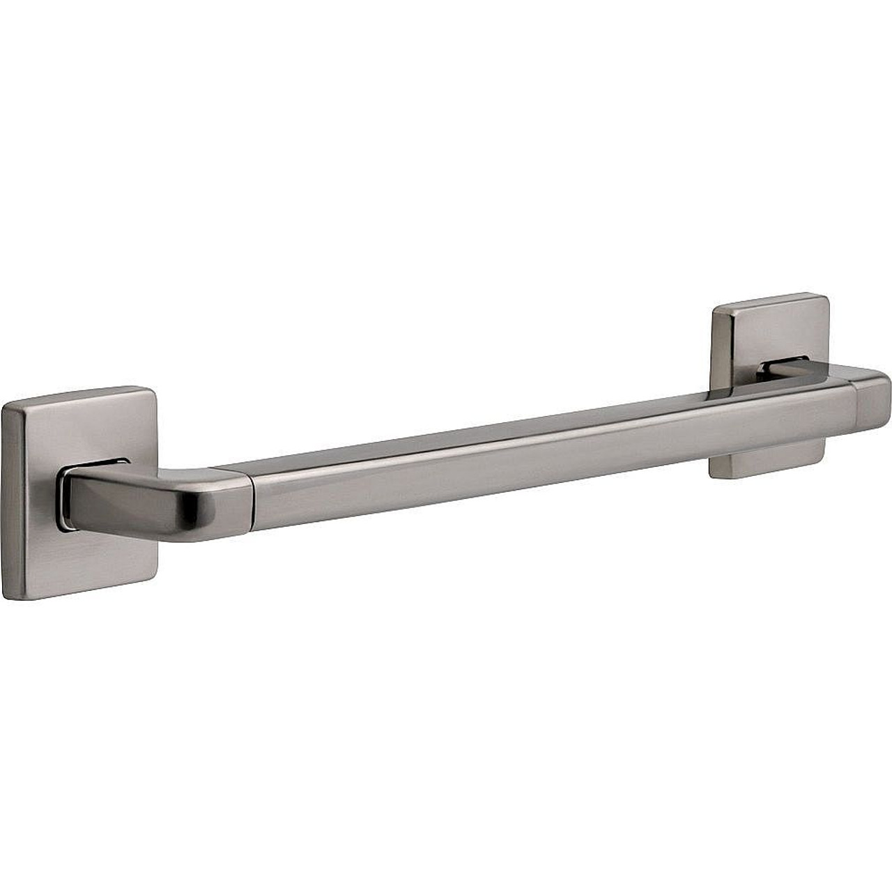 Angular Modern Deocorative ADA Grab Bar - 18in in Brilliance Stainless