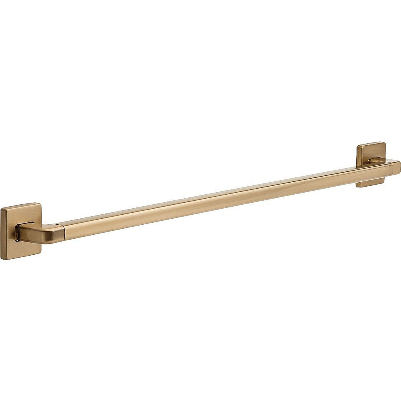 Angular Modern Deocorative ADA Grab Bar - 36in in Champagne Bronze