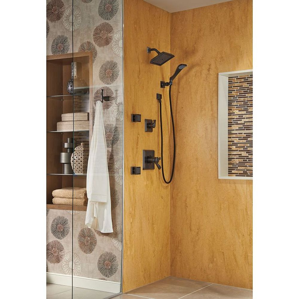 Delta 55051-RB Dryden Premium Single-Setting Adjustable Wall Mount Hand Shower in Venetian Bronze