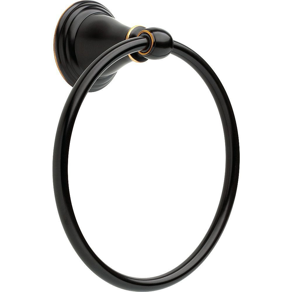 Delta 70046-OB Towel Ring in Oil Rubbed Bronze