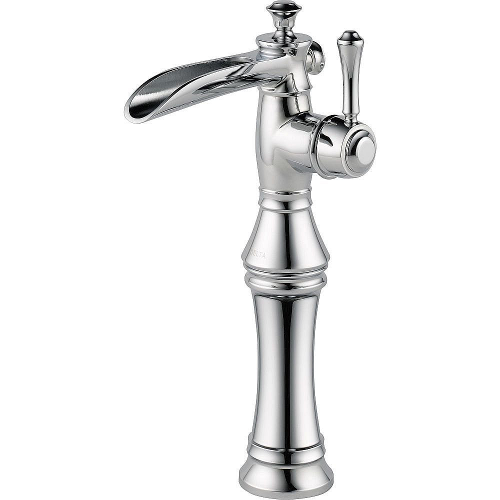 Delta 798LF Cassidy Single Handle Vessel Lavatory Faucet in Polished Chrome