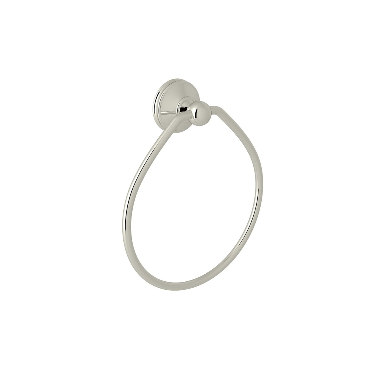 7in Towel Ring in Polished Nickel
