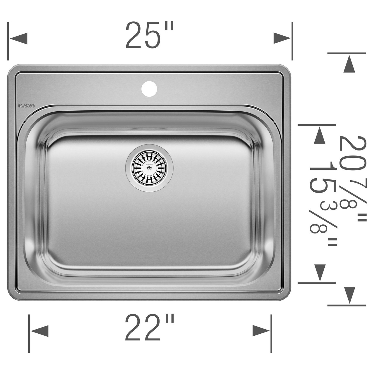 Laundry Sink in Brushed Satin Laundry Sink in Brushed Satin