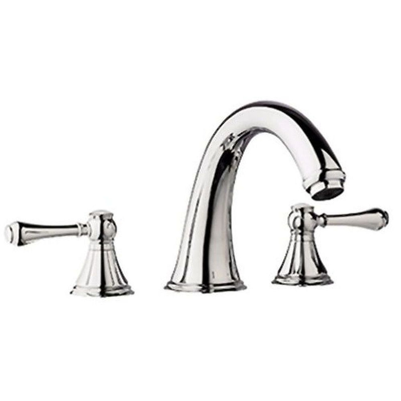 3-Hole Roman Tub Filler in Sterling 3-Hole Roman Tub Filler in Sterling