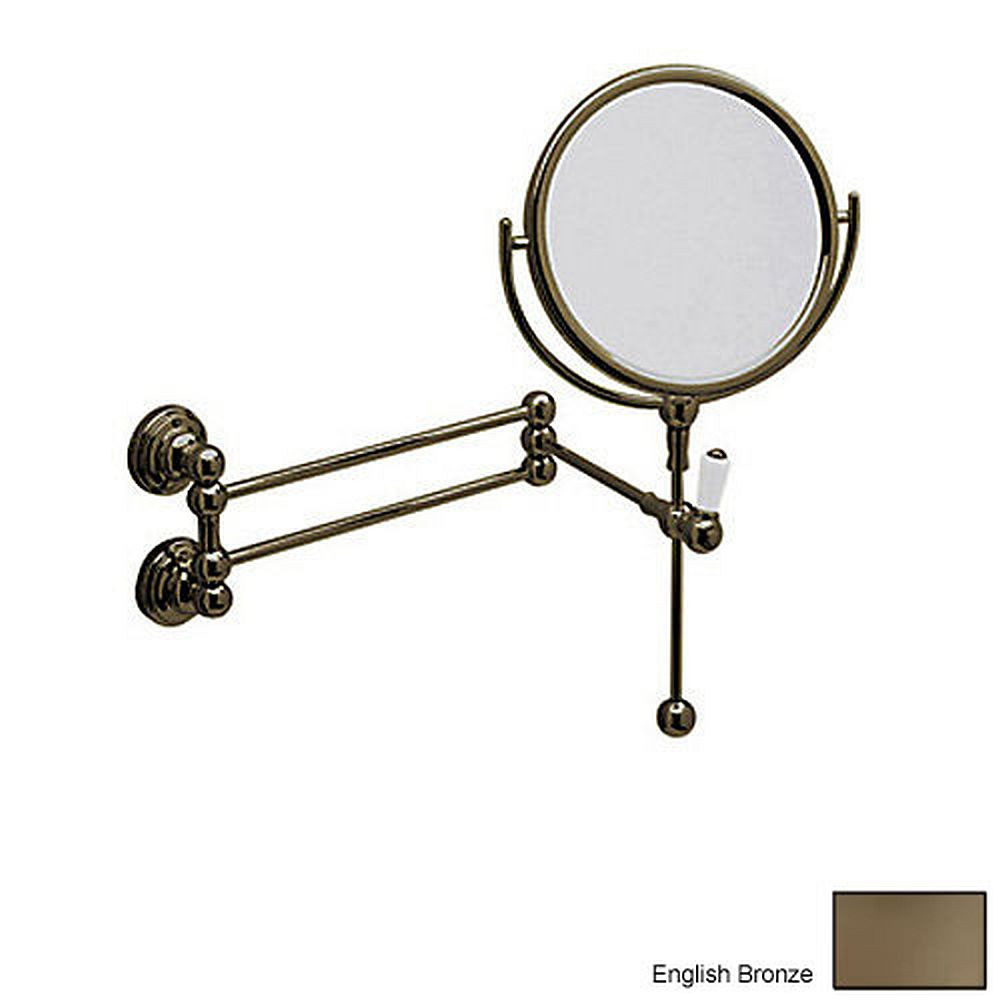 Wall Mounted Mirror in English Bronze