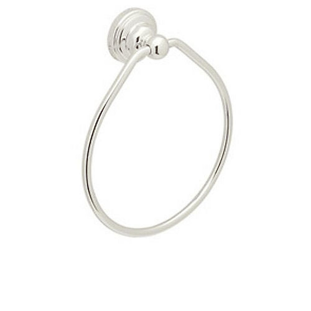 6in Towel Ring in Polished Nickel