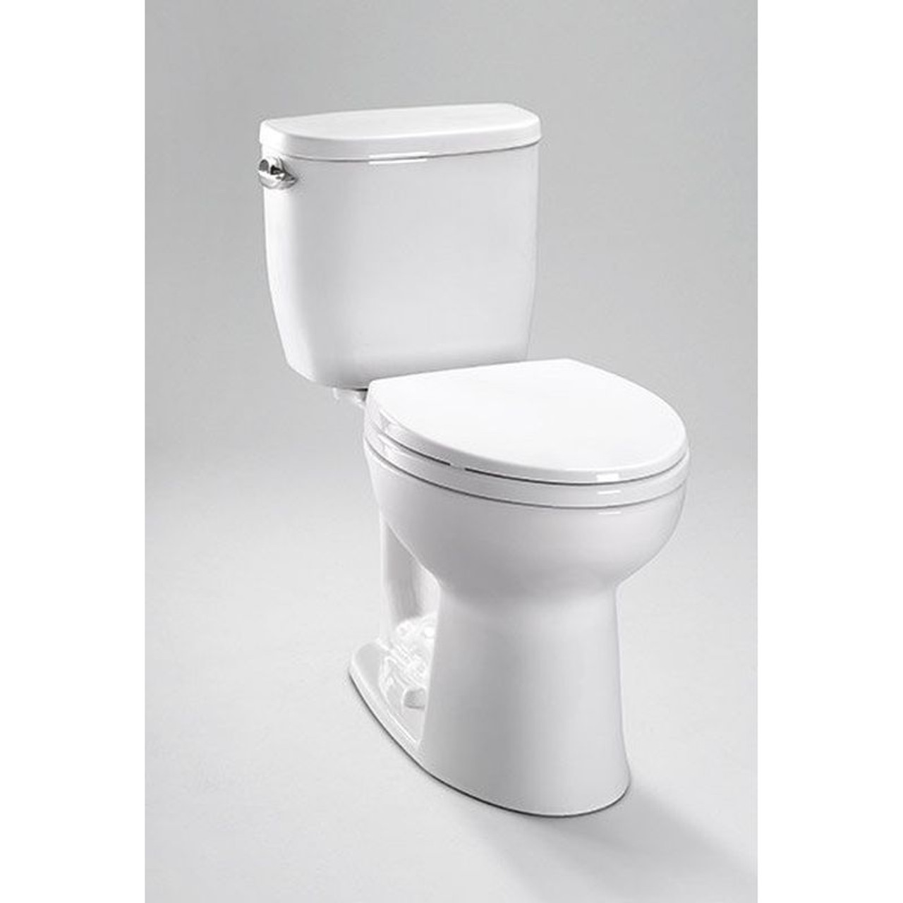 1.28 GPF Two-Piece Elongated Toilet - Seat Not Included in Cotton 1.28 GPF Two-Piece Elongated Toilet - Seat Not Included in Cotton