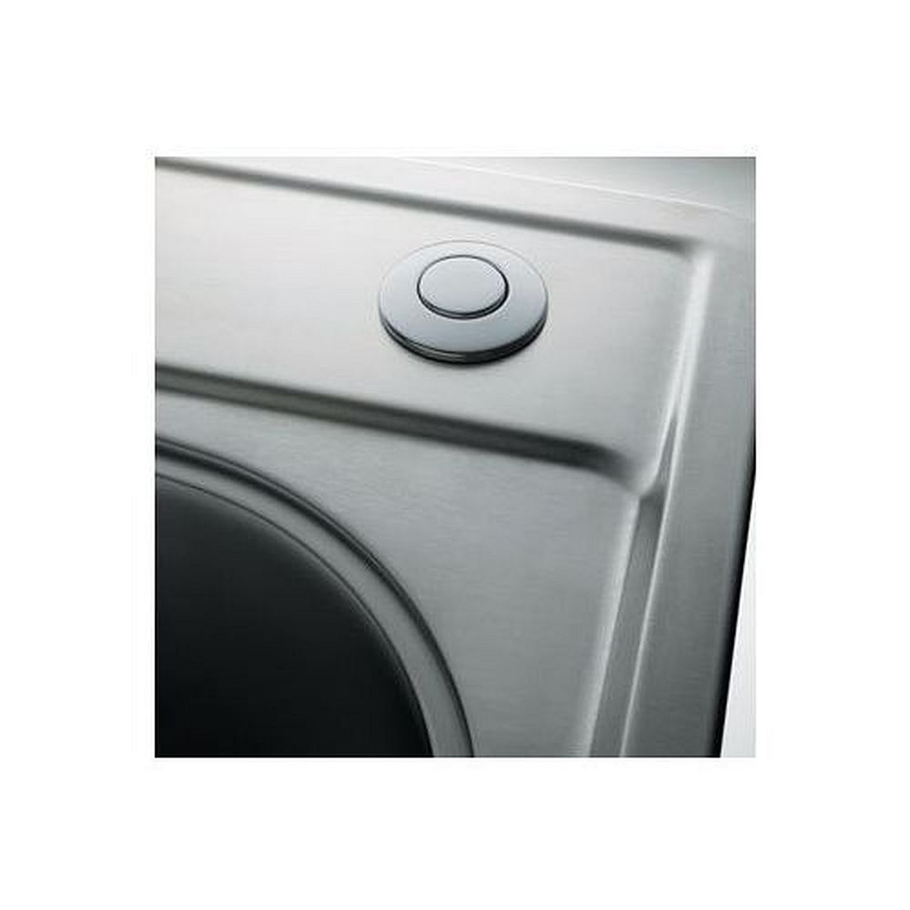 Round Counter-Mounted Disposer Air Switch in Polished Nickel Round Counter-Mounted Disposer Air Switch in Polished Nickel