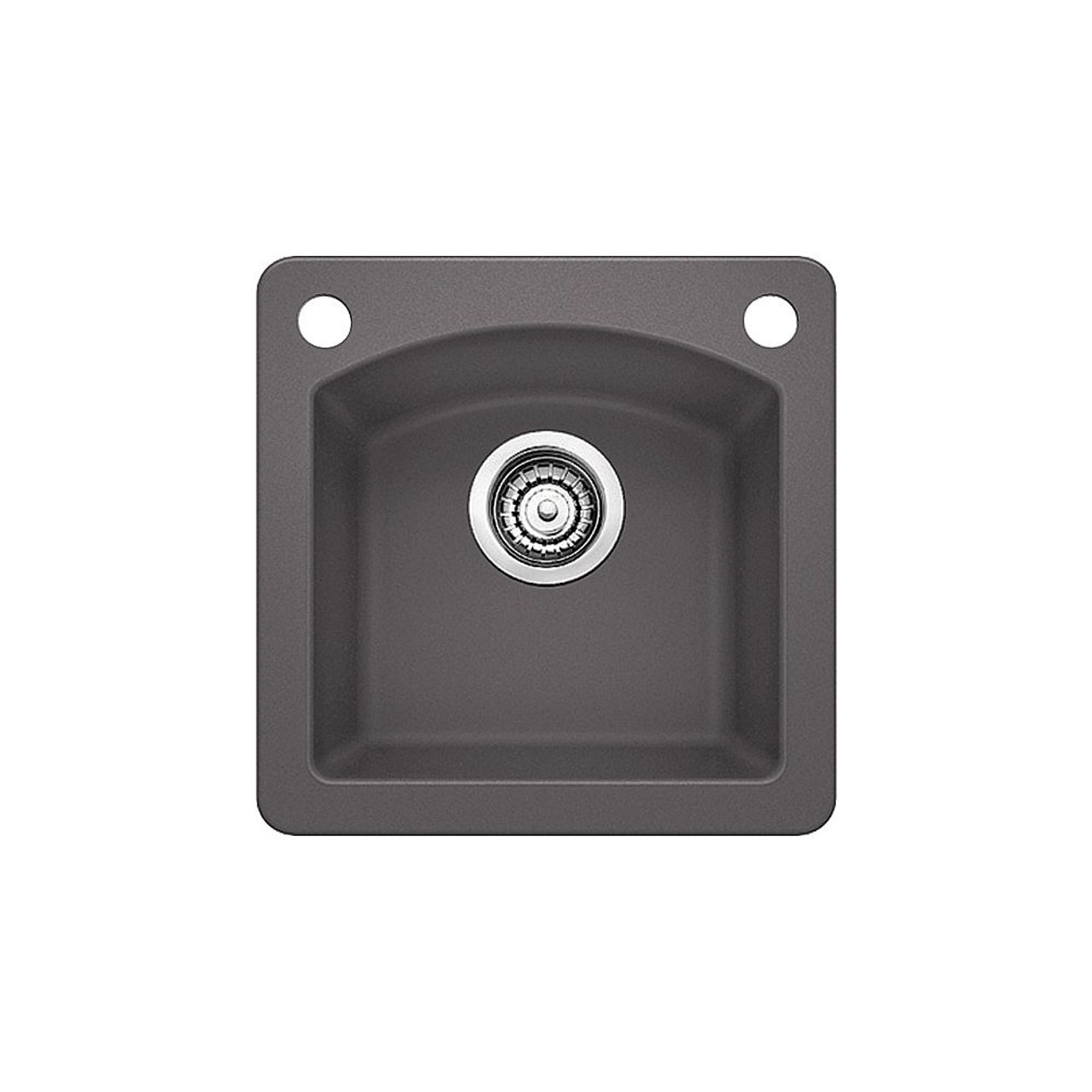 Bar Sink 2-Hole, Silgranit II in Cinder Bar Sink 2-Hole, Silgranit II in Cinder