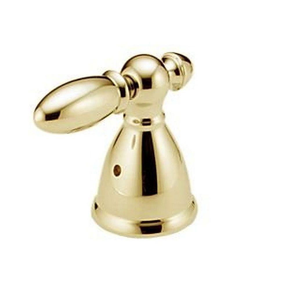 Delta H616PB Victorian Lever Handle Kit in Polished Brass
