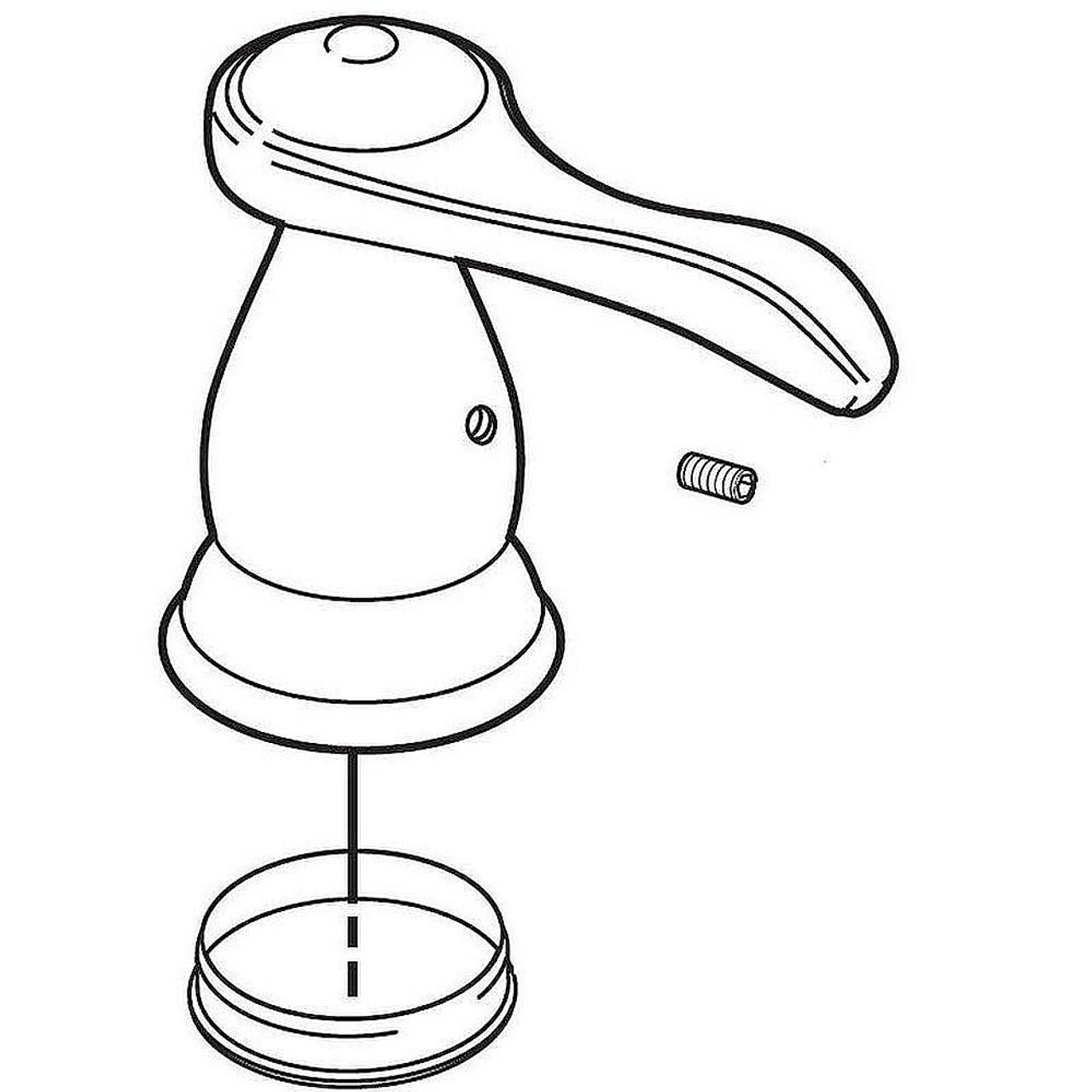 Handle Kit in Brilliance Stainless