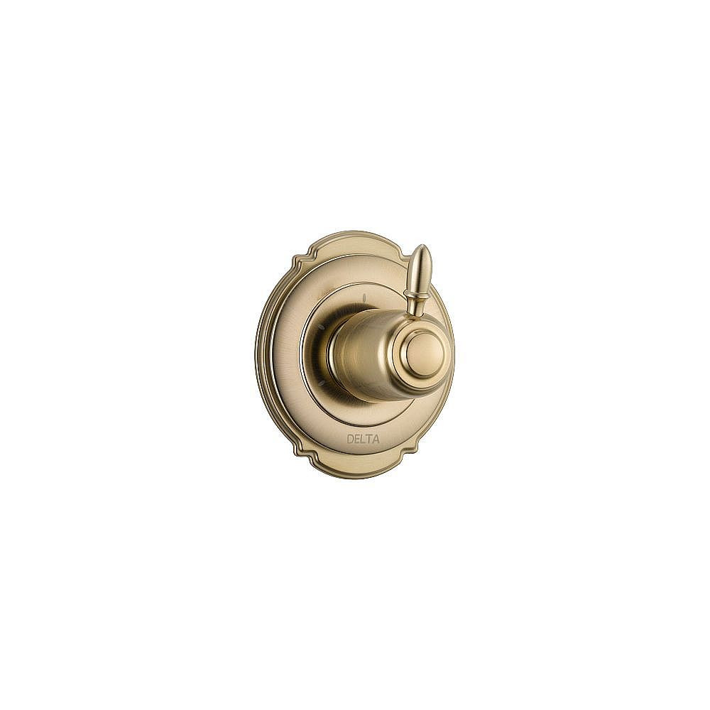 Delta T11855-CZ Victorian Three Function Diverter Valve Trim in Champagne Bronze