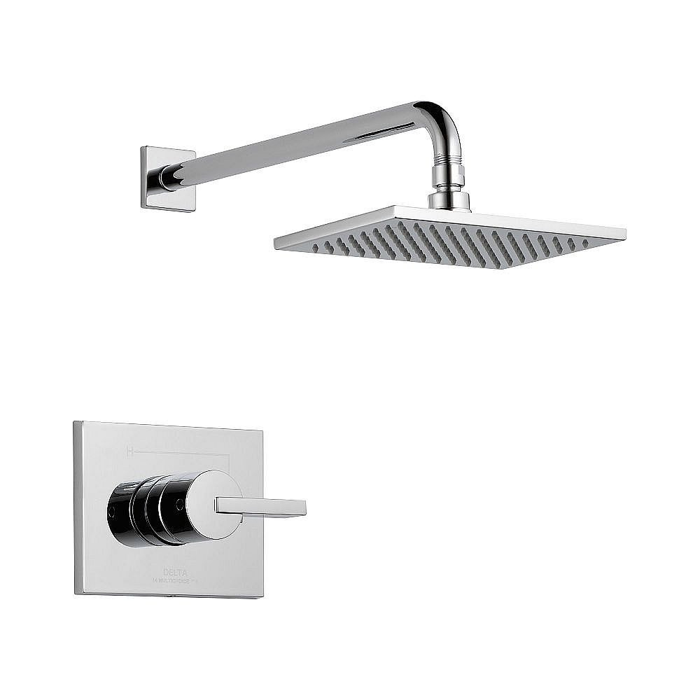 Delta T14253 Shower Trim Single Function Pressure Balanced Less Rough-in in Polished Chrome