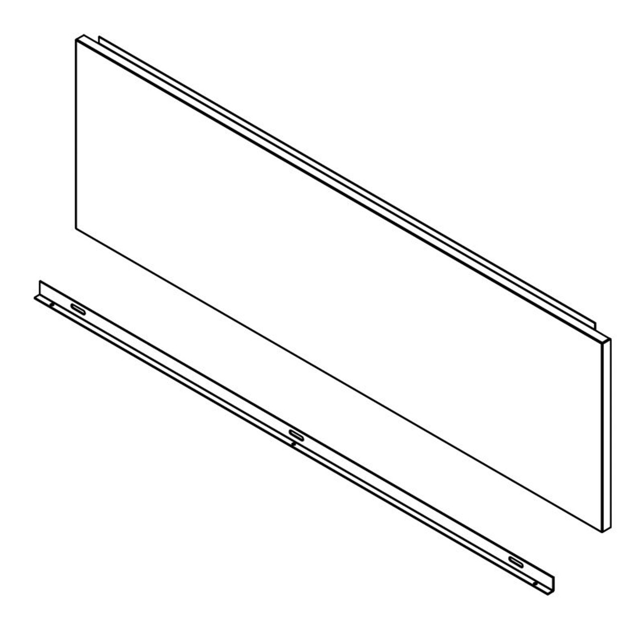 Elkay ACCESS12X38-5 Accessory - Access Panel in Stainless Steel