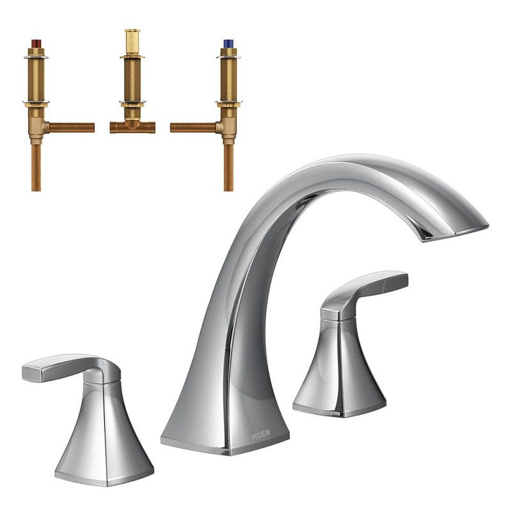 8-1/4-Inch Roman Tub Faucet in Chrome