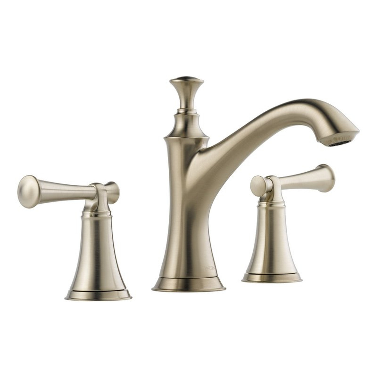 Brizo 65305LF-BNLHP Less Handles Widespread Lavatory Faucet in Brushed Nickel Brizo 65305LF-BNLHP Less Handles Widespread Lavatory Faucet in Brushed Nickel
