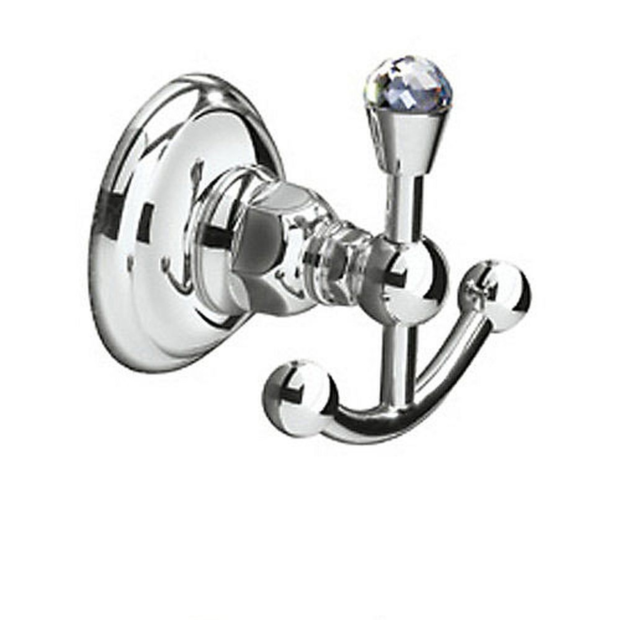 Rohl A1481CAPC Double Hook Robe Hook in Polished Chrome