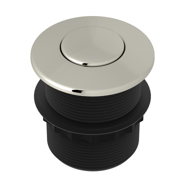 Rohl AS425PN Air Activated Switch Button Only for Waste Disposal, Polished Nickel