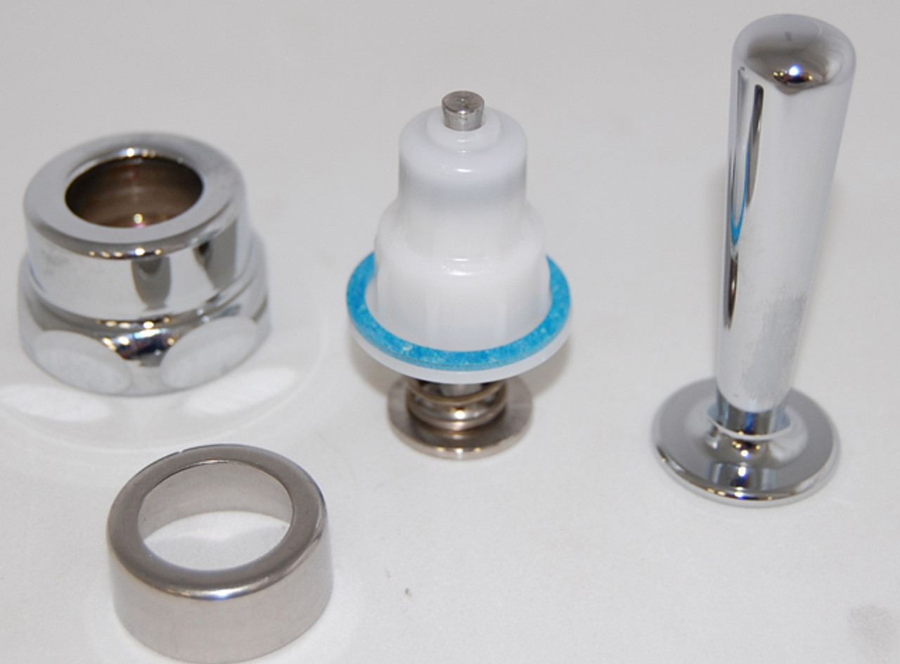 Manual Flush Valve Lever Assembly for Toilet and Urinal 1.0 GPF Flushometers in Chrome
