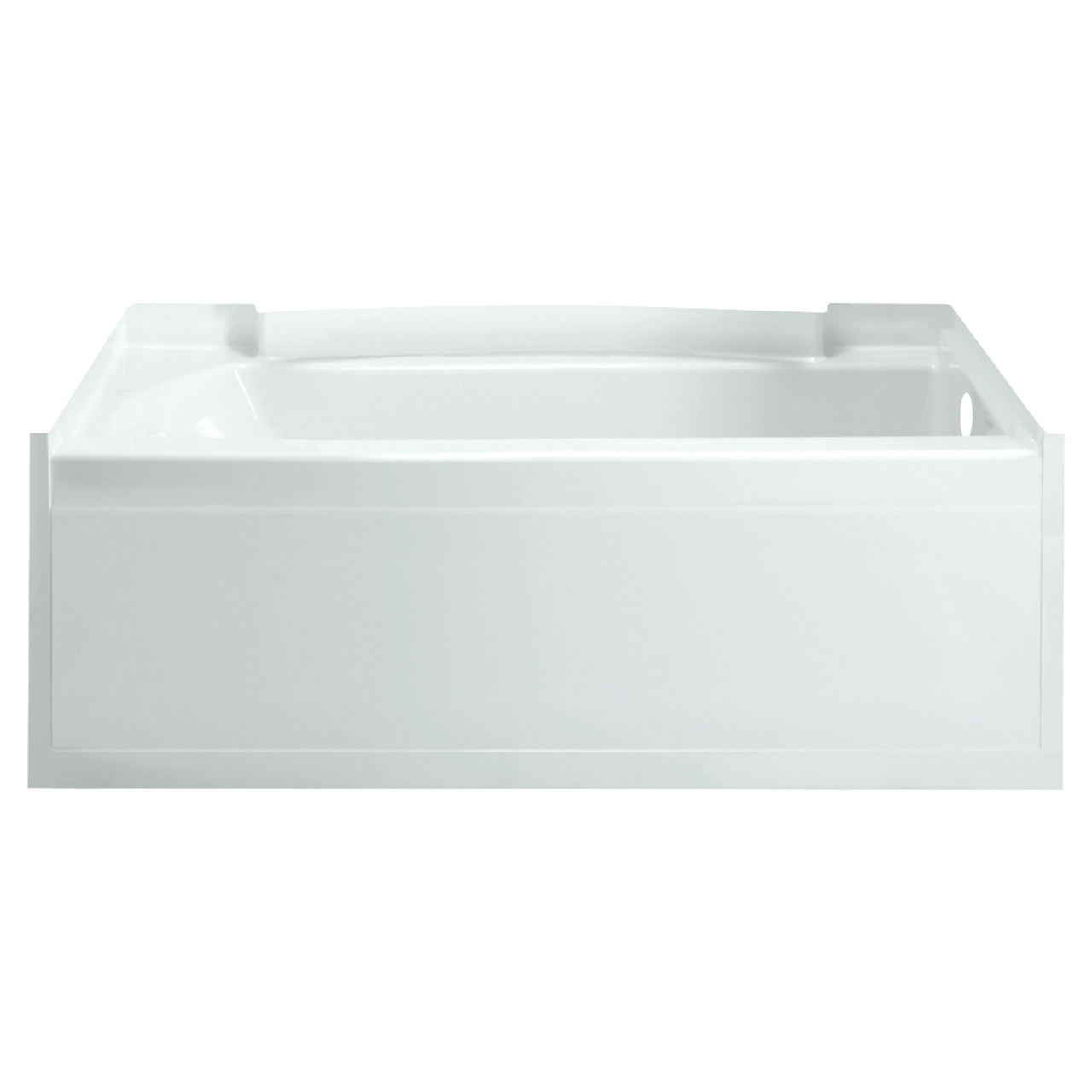 60-in L x 32-in W Rectangular Skirted Bathtub with Right-Hand Drain in White 60-in L x 32-in W Rectangular Skirted Bathtub with Right-Hand Drain in White