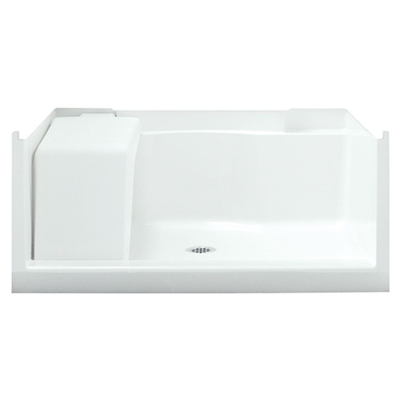 Sterling 72281100-0 Shower Base 36-in L x 48-in W with Center Drain in White Sterling 72281100-0 Shower Base 36-in L x 48-in W with Center Drain in White
