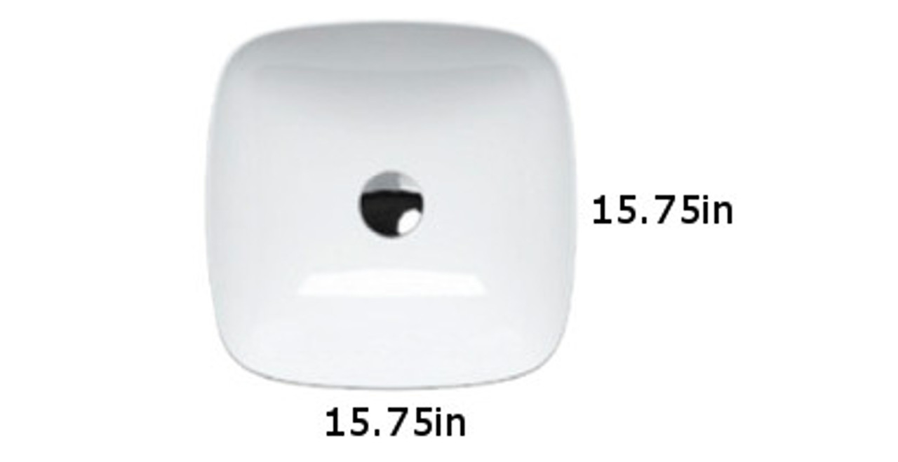 Lux 40 Washbasin in Gloss White Lux 40 Washbasin in Gloss White