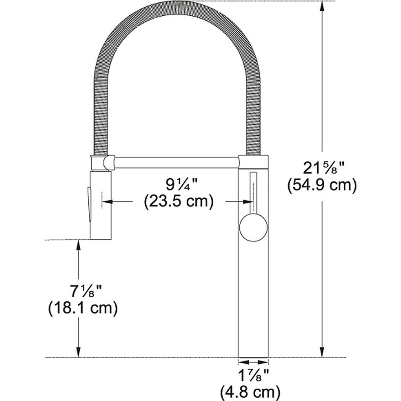 Pescara Xl Semipro Kitchen Faucet in Polished Chrome Pescara Xl Semipro Kitchen Faucet in Polished Chrome