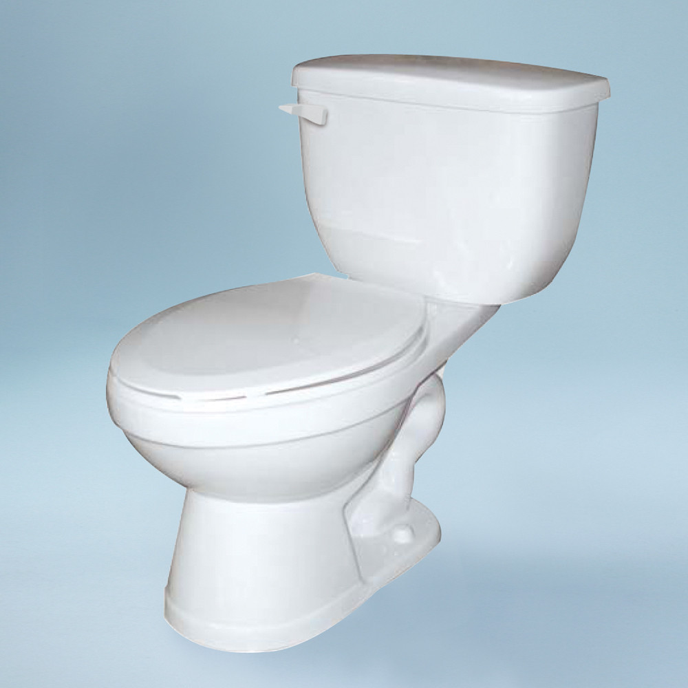 Madison Round Front 2-piece Toilet, White