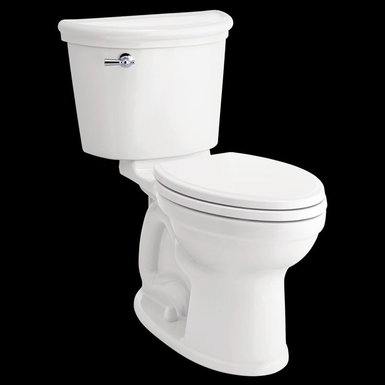 Retrospect Right Height Elongated 1.28 Gpf 2-Piece Toilet, in White