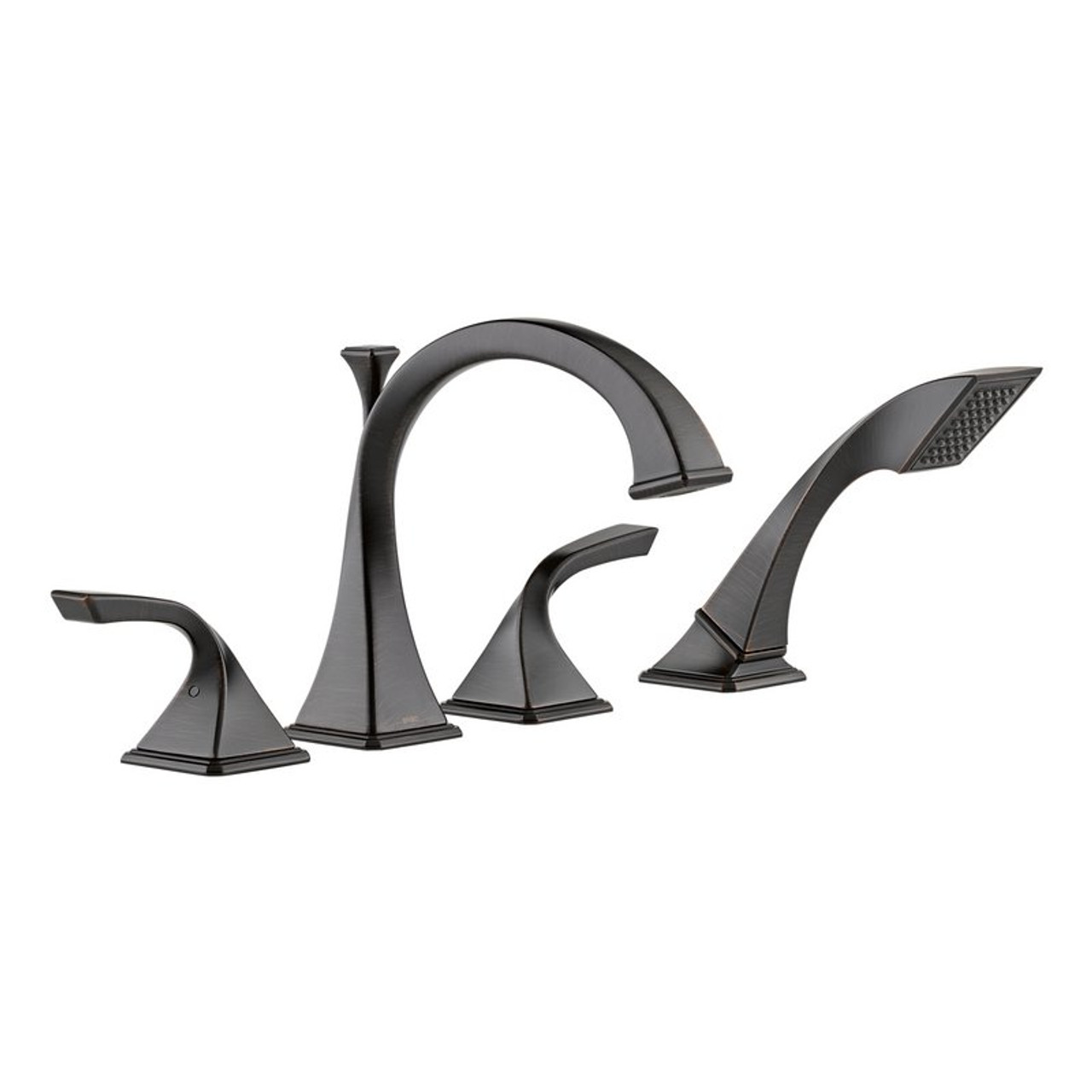 Brizo T67430-RB Virage Roman Tub Trim With Hand Shower in Venetian Bronze