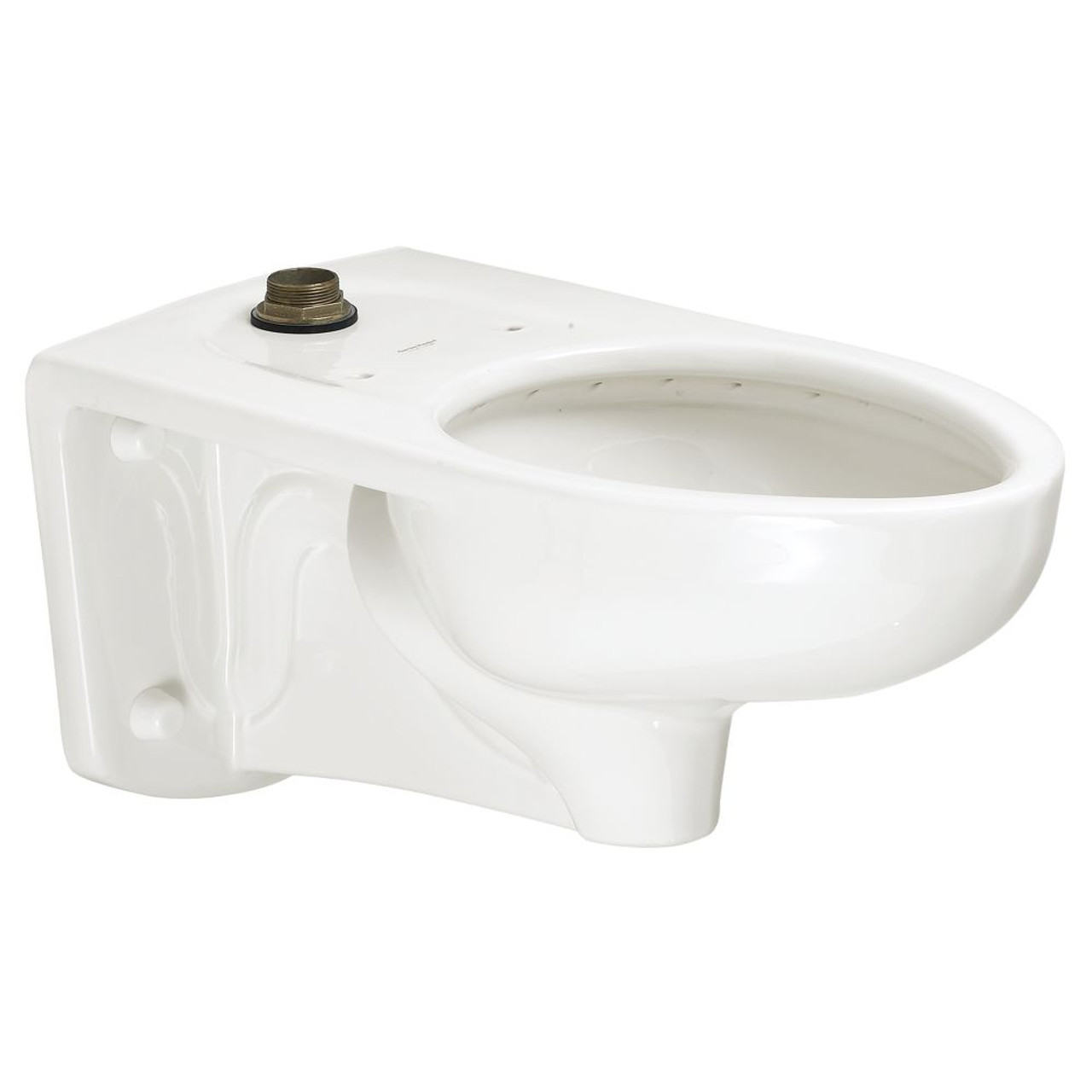 American Standard 3351101.020 Elongated Bowl Only, Top Spud, in White