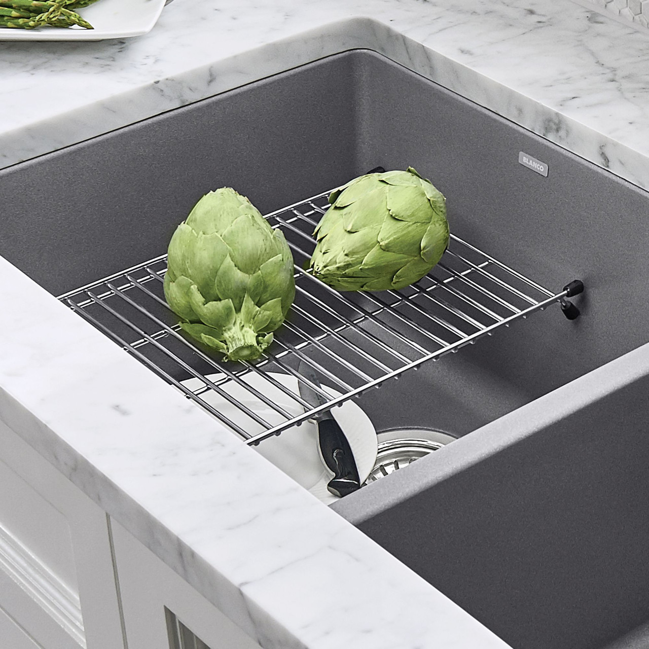 16-in x 9.875-in Stainless Steel Sink Grid 16-in x 9.875-in Stainless Steel Sink Grid