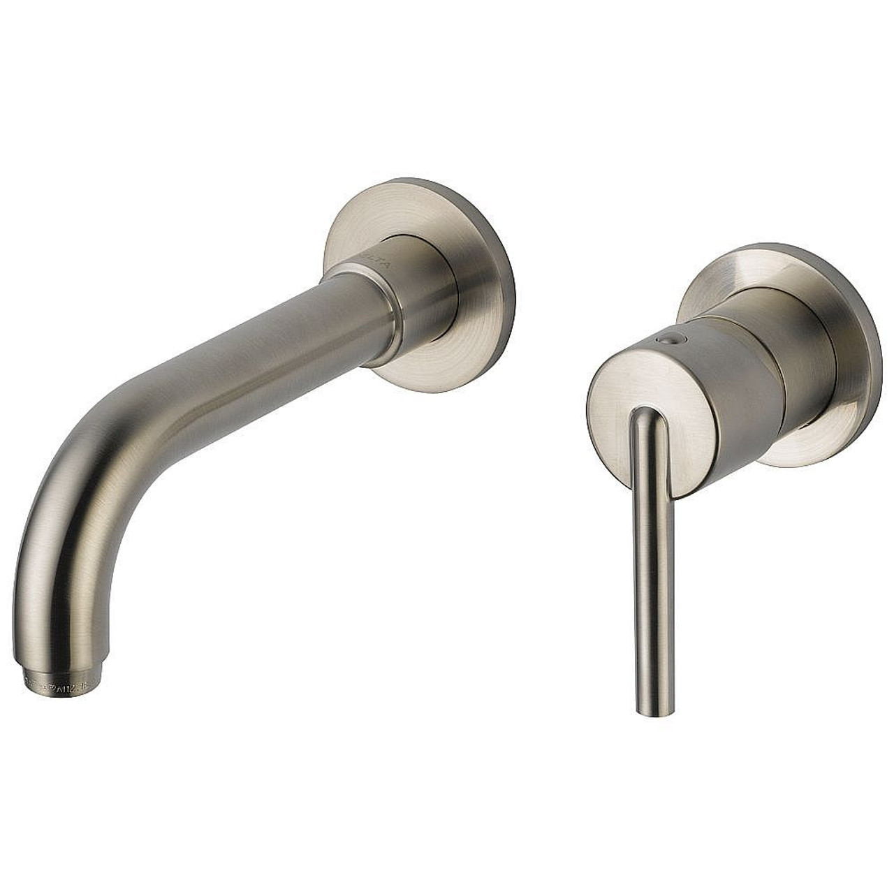 Delta T3559LF-SSWL Trinsic Single Handle Wall Mount Lavatory Faucet Trim in Stainless Finish, 1.2gpm Flow Rate