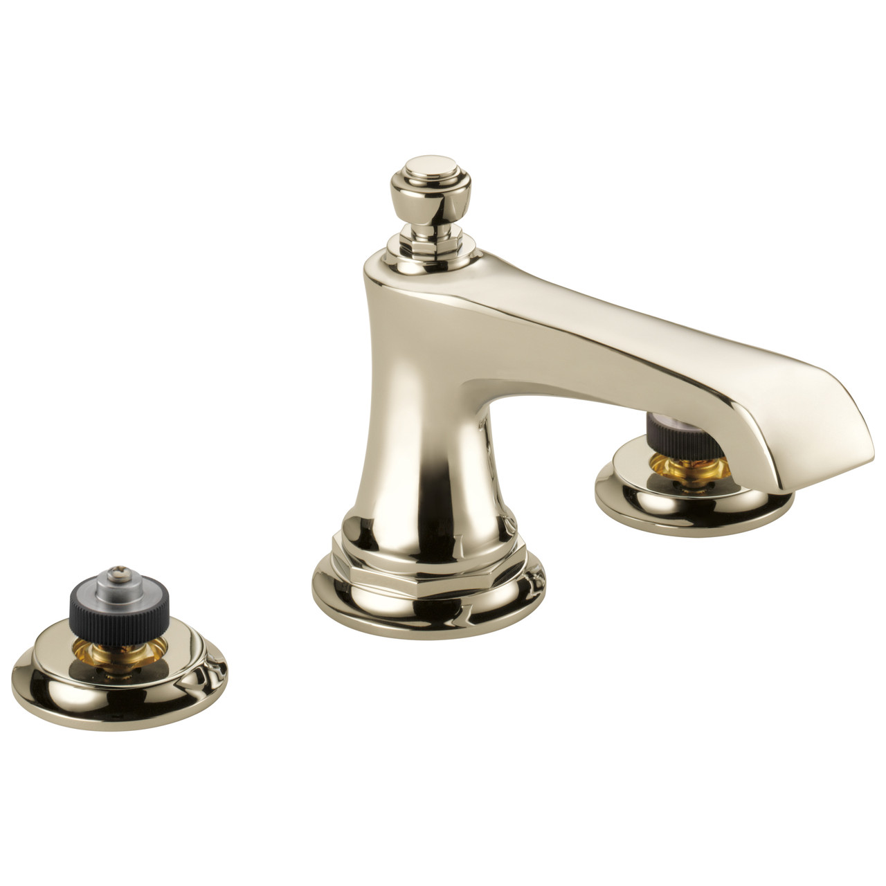 Brizo 65360LF-PNLHP-ECO Widespread Lavatory Faucet Less Handles in Polished Nickel Finish, 1.2gpm Flow Rate